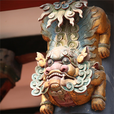 江文也《鄉土節令詩》〈春節跳獅〉