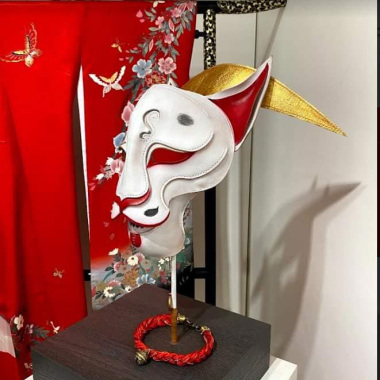 招財貓神能劇面具