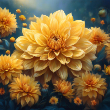 Yellow Dahila