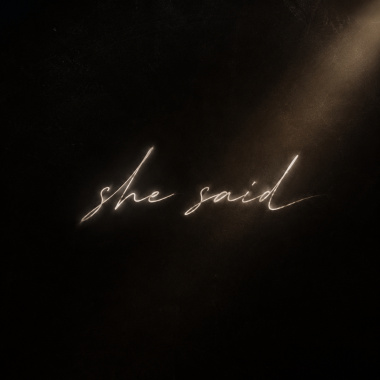 She said