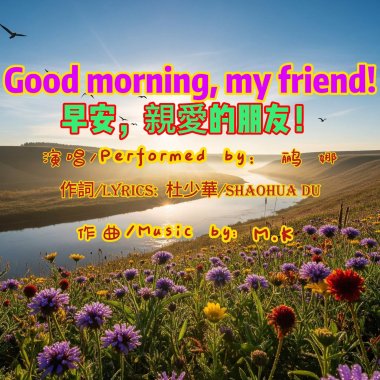 早安，親愛的朋友！
