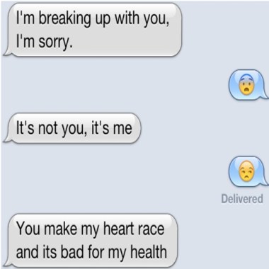 im so done 不如如今分手