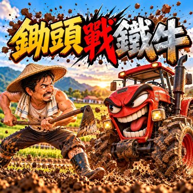 鋤頭戰鐵牛