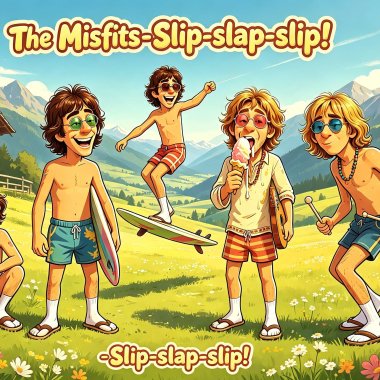 The Misfits - Slip-slap-slip (Adiletten Song)