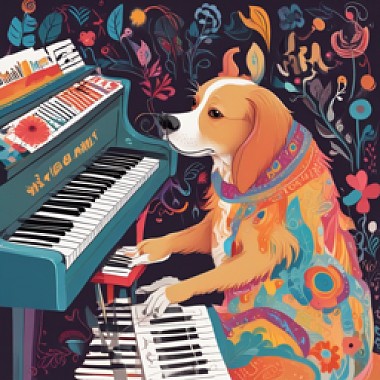 Doggy Piano I - Goldie