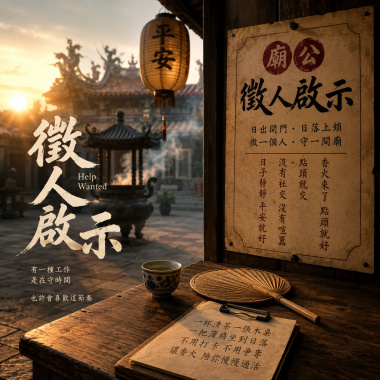 廟公徵人啟示