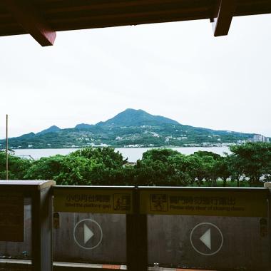 淡水上空