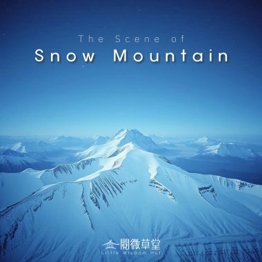 The Scene of Snow Mountain