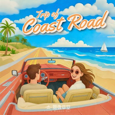 碧海藍天的海岸公路旅行（Trip of Coast Road）