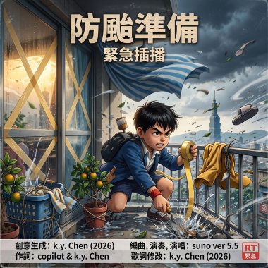 防颱準備