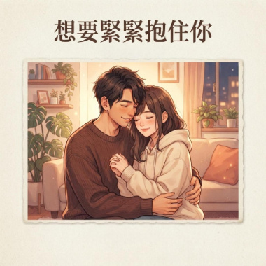 想要緊緊抱住你