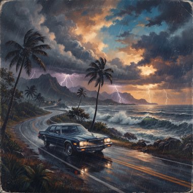 雨季的天氣,總是變幻莫測