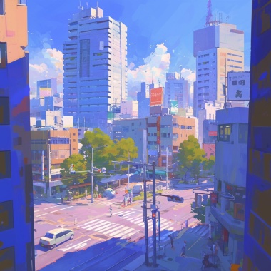 《都市の喧騒》