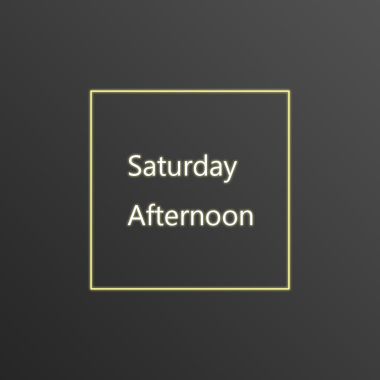 Yù - Saturday Afternoon