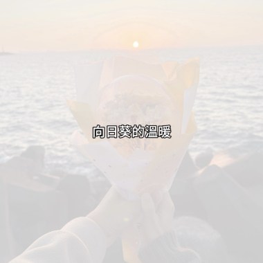 向日葵的溫暖