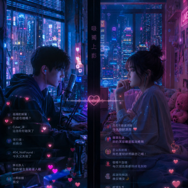 吸獨上影