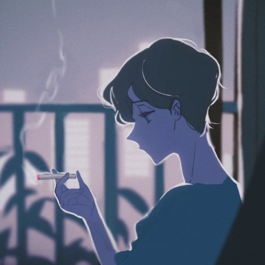 她