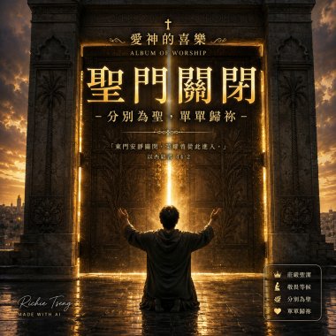 🎼【聖門關閉】(以西結書44:1–14) - 一扇已關的門，如何成為聖潔同在的記號