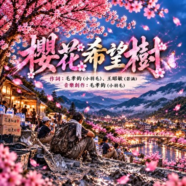 《櫻花希望樹》｜善意不需要留下名字，它會在另一個人的心裡繼續生長
