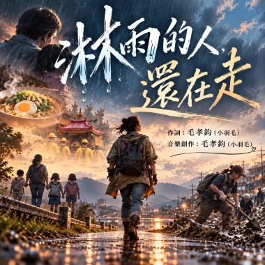 《淋雨的人，還在走》｜我沒有特別勇敢，只是一路都沒有放棄我自己
