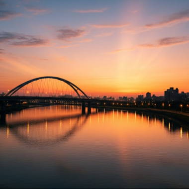 城市餘暉