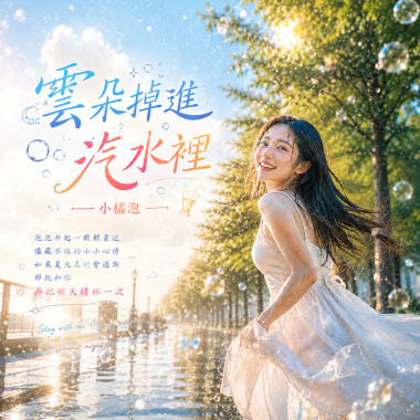 雲朵掉進汽水裡