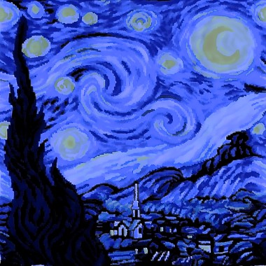星空下