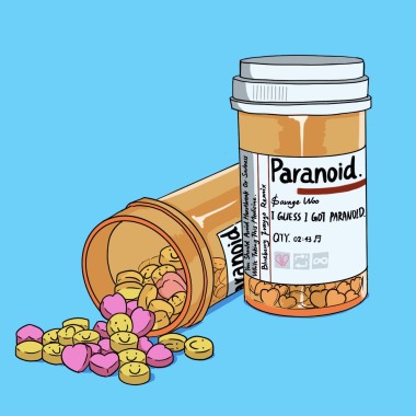Paranoid.
