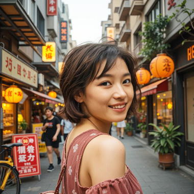 妳的短頭髮