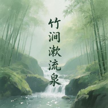 竹涧漱流泉