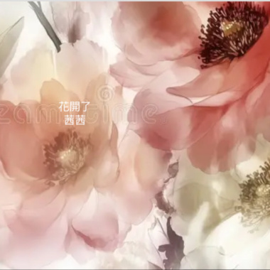 花開了