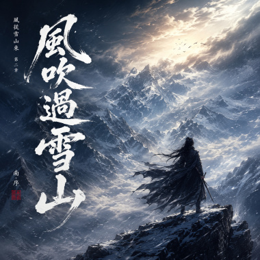 風吹過雪山