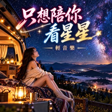 《只想陪你看星星》 輕音樂  |  進階整合版本