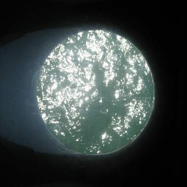 no, the moon. (over