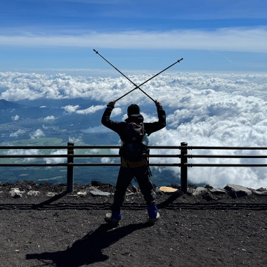 富士山把我腿弄斷