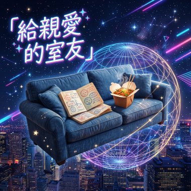 【交往周年】：給親愛的室友
