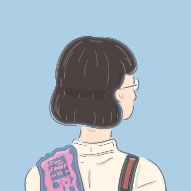 戴著圓框眼鏡的女孩 (demo)
