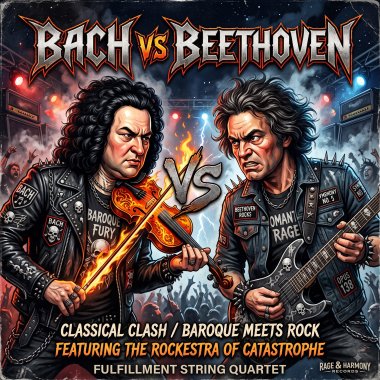 Bach VS Beethoven (Electric Violin Version)