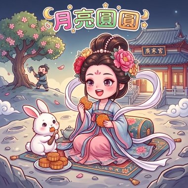 月亮圓圓