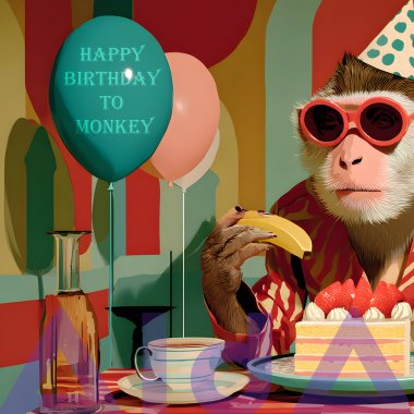 Happy Birthday to Monkey