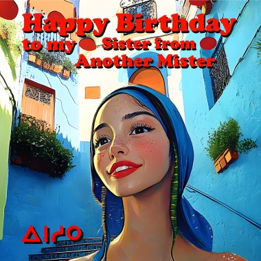 Happy Birthday to My Sister from Another Mister