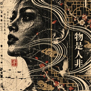 物是人非