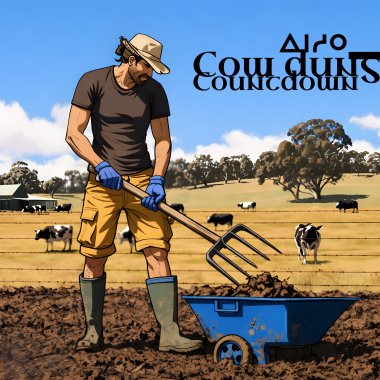 Cow dung, Countdown