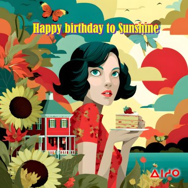 Happy birthday to Sunshine