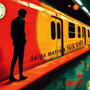 Sárga metró a föld alatt