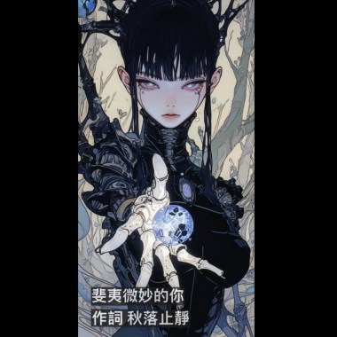 『斐夷微妙的您』 作詞 秋落止靜, （末經許可 禁止翻唱 或使用）