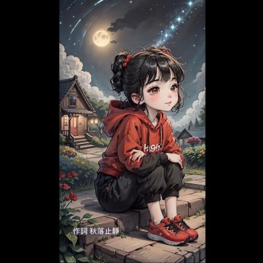 『已經描准了你』 秋落止靜