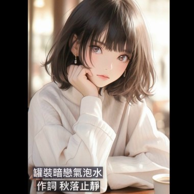 『罐裝暗戀氣泡水』 作詞 秋落止靜