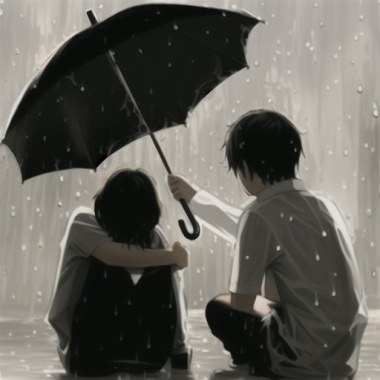 淋濕了 你會為我撐傘嗎💦☂️