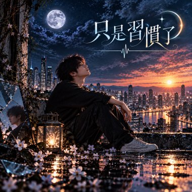 只是習慣了
